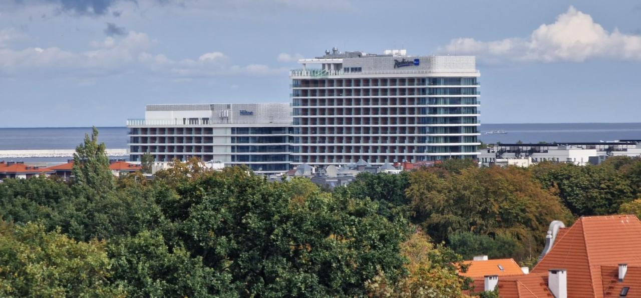Apartament Morena Z Widokiem Z Tarasu Na Morze Świnoujście Exterior foto